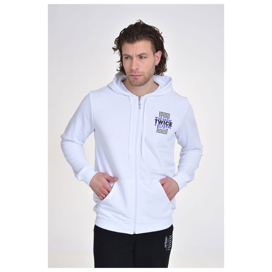 Target Ανδρική ζακέτα Hoodie French Terry "Twice" Target Ανδρική ζακέτα Hoodie French Terry "Twice"